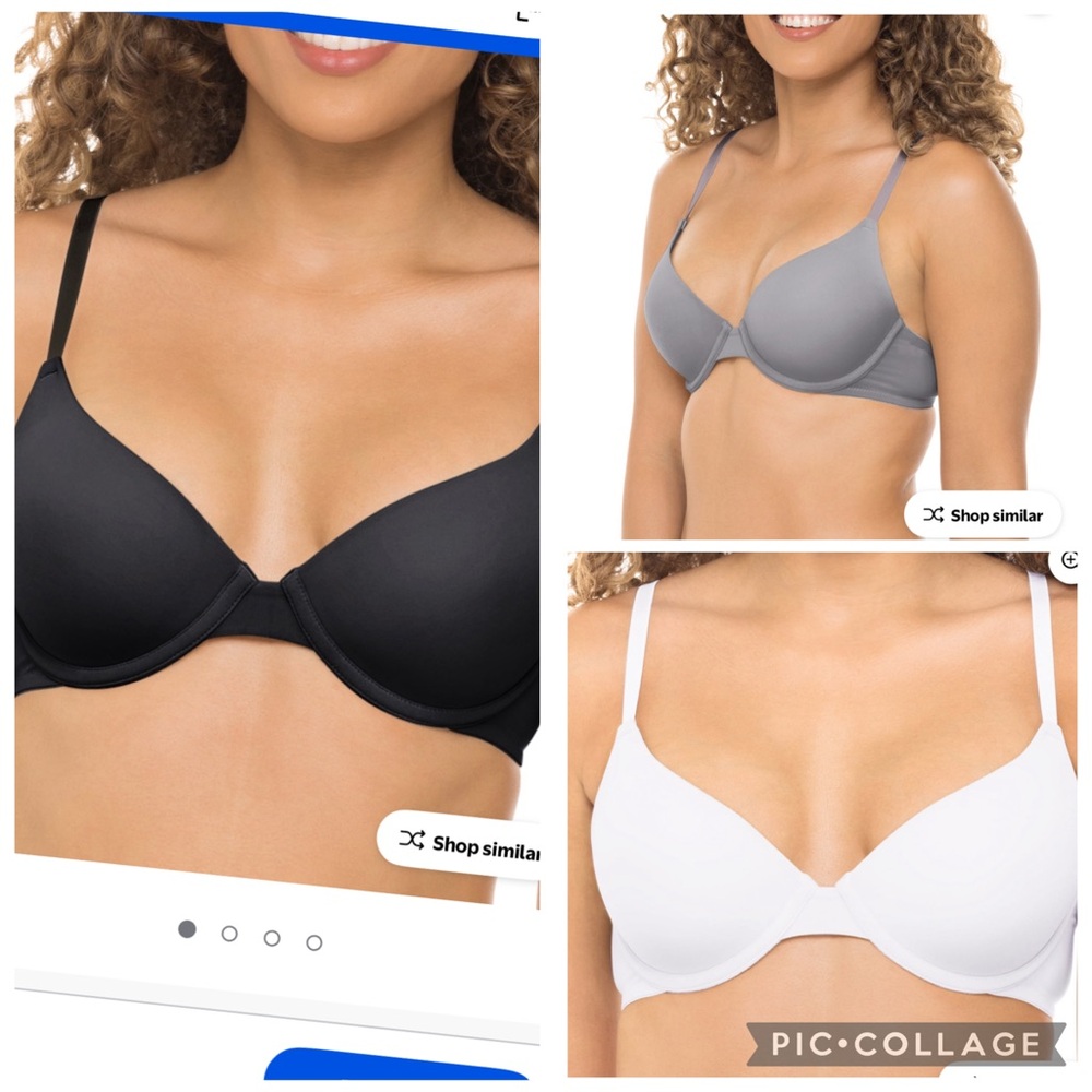 5 Bra Bundle  🖤🩶🤍 38D Plus